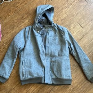 GAP ZIP UP (gray and wool)